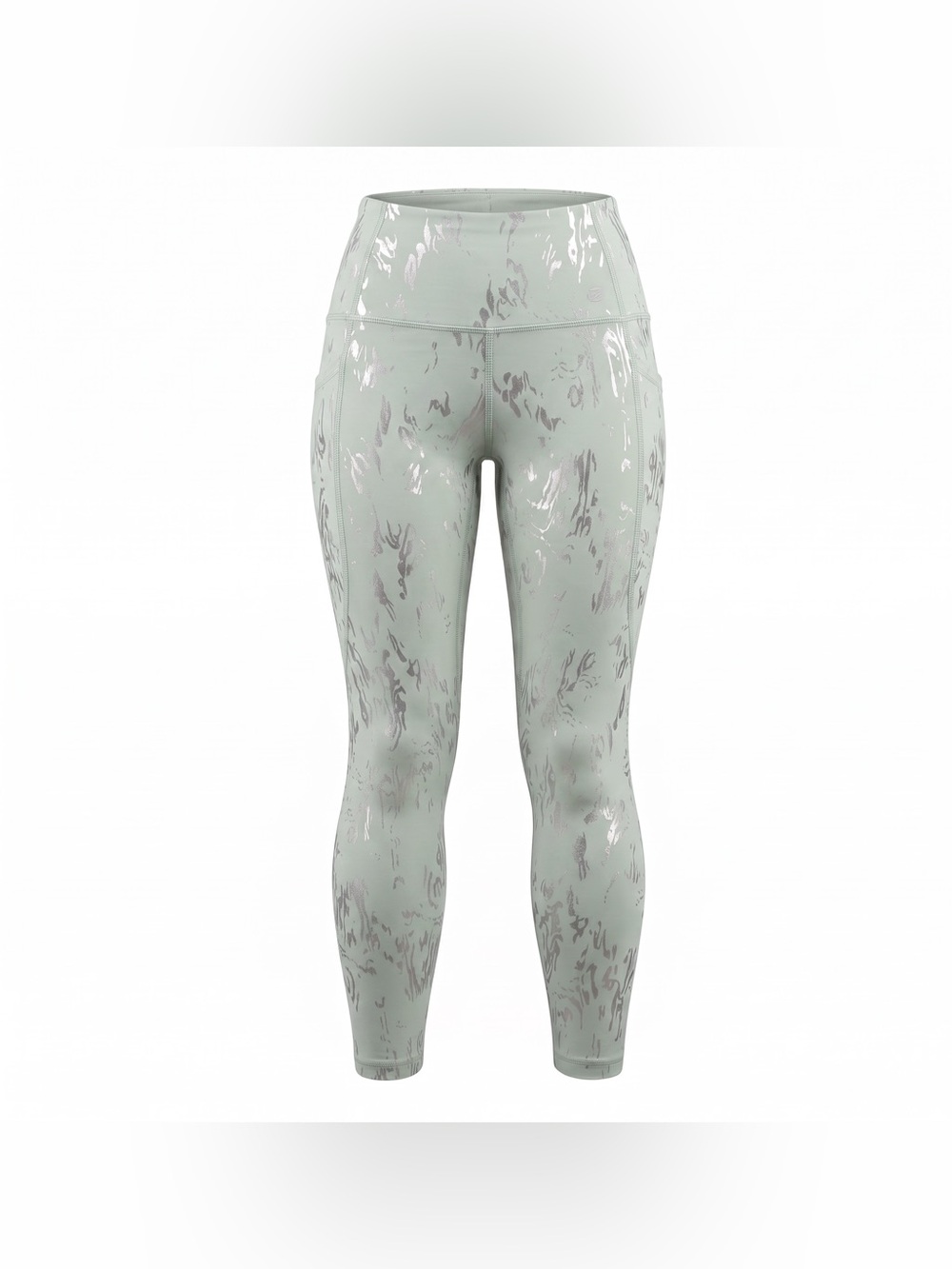 Sweaty Betty Mint Green Marble-Print High-Rise Leggings - Size 0-2, NWOT